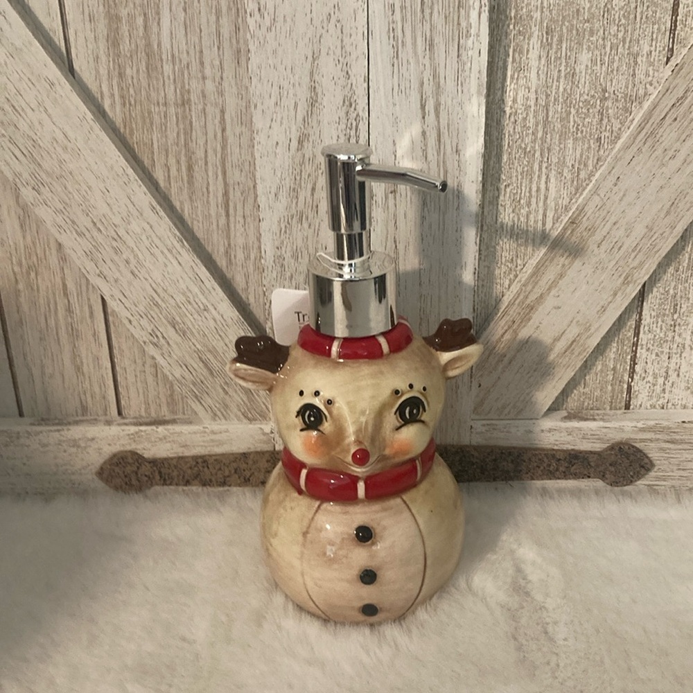 Johanna Parker Reindeer Soap Dispenser